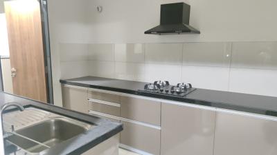 Kitchen Image of 1235 Sq.ft 3 BHK Apartment / Flat for rent in Gera World Of Joy, Upper Kharadi Pune for Rs. 55000