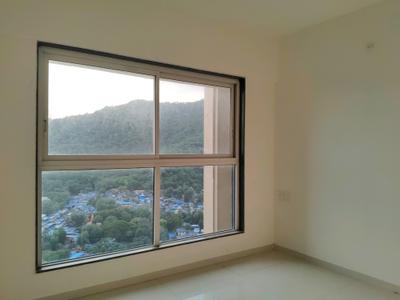 Bedroom Image of 691 Sq.ft 2 BHK Apartment / Flat for rent in Runwal Sanctuary, Mulund West Mumbai for Rs. 59500