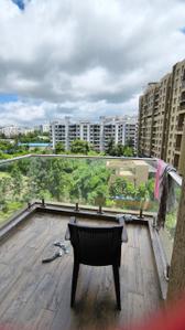 Balcony Image of 1430 Sq.ft 3 BHK Apartment / Flat for rent in Runal Gateway, Ravet Pune for Rs. 42000