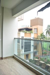 Balcony Image of 1606 Sq.ft 3 BHK Apartment / Flat for sale in Chinar Park Kolkata for Rs. 18500000