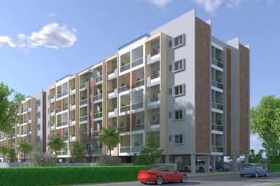 Image of 1116 Sq.ft 2 BHK Apartment / Flat for sale in Malakapur, Satara for Rs. 3570000