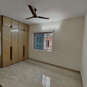 Bedroom Image of 710 Sq.ft 1 BHK Builder Floor for rent in Banaswadi Bengaluru for Rs. 19000