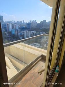 Balcony Image of 1100 Sq.ft 2 BHK Apartment / Flat for rent in Deep Homes And Constructions Mumbai Auralis The Twins, Thane West Thane for Rs. 55000