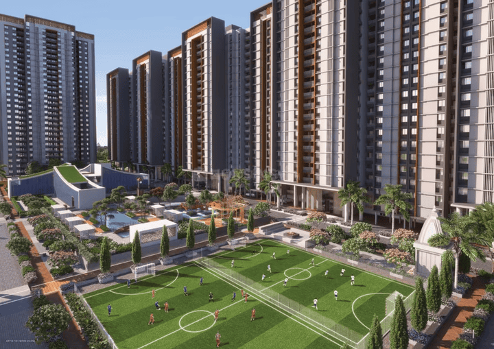 1205 Sqft 3 BHK Flat for sale in Gini Vivante Kiwale, Pune Property