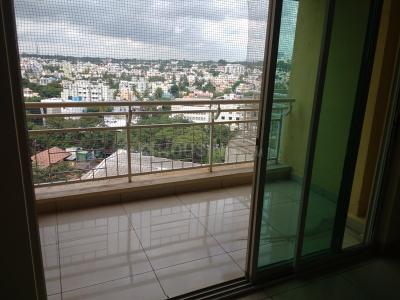 Balcony Image of 1100 Sq.ft 3 BHK Apartment / Flat for rent in Mantri Greens, Sheshadripuram Bengaluru for Rs. 80000