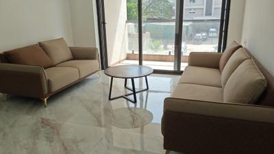 Living Room Image of 2000 Sq.ft 3 BHK Apartment / Flat for sale in Splendora Santorini, Pal Gam Surat for Rs. 8100000