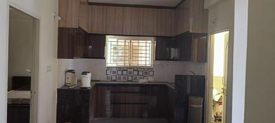Kitchen Image of 1100 Sq.ft 3 BHK Apartment / Flat for rent in Harshit Lifestyle, Ayodhya Bypass Bhopal for Rs. 20000