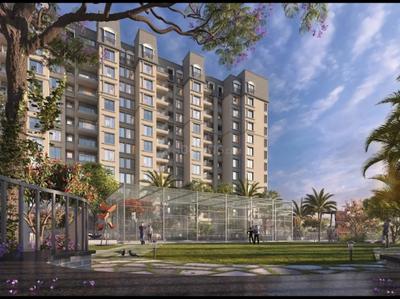 Image of 1210 Sq.ft 3 BHK Apartment / Flat for sale in Sankla Sommet Tower 1 And 2, Bhugaon, Pune for Rs. 8500000