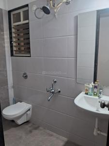 Bathroom Image of 734 Sq.ft 2 BHK Apartment / Flat for rent in Kanifnath Archana Paradise, Mohammed Wadi Pune for Rs. 23000