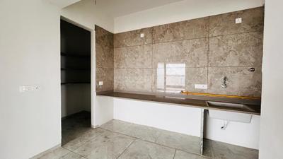 Kitchen Image of 2250 Sq.ft 3 BHK Apartment / Flat for sale in Urbania Rich Wood, Sargasan Gandhinagar for Rs. 9500000