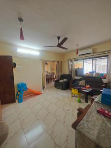 Hall Image of 1200 Sq.ft 2 BHK Apartment / Flat for rent in Sagar Darshan Towers, Nerul Navi Mumbai for Rs. 72000