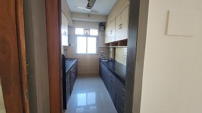 Kitchen Image of 1238 Sq.ft 3 BHK Apartment / Flat for rent in Dosti Flamingos, Sewri Mumbai for Rs. 130000