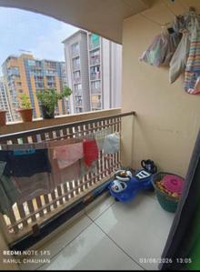 Balcony Image of 1305 Sq.ft 2 BHK Apartment / Flat for sale in Zundal Ahmedabad for Rs. 5400000