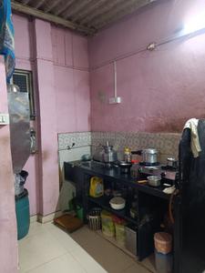 Kitchen Image of 270 Sq.ft 1 RK Independent House for rent in Thane West Thane for Rs. 9000