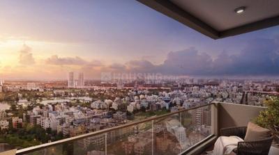 Balcony Image of 1361 Sq.ft 3 BHK Apartment / Flat for sale in Town Square, New Town Kolkata for Rs. 26900000