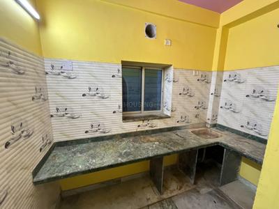 Kitchen Image of 1000 Sq.ft 3 BHK Apartment / Flat for rent in Paschim Putiary Kolkata for Rs. 19000