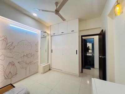Bedroom Image of 1200 Sq.ft 2 BHK Apartment / Flat for rent in Adani Aster Neo, Shantigram Ahmedabad for Rs. 45000
