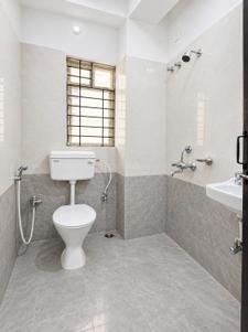 Bathroom Image of 820 Sq.ft 3 BHK Apartment / Flat for sale in Shine Sansaar, Azara Guwahati for Rs. 5100000