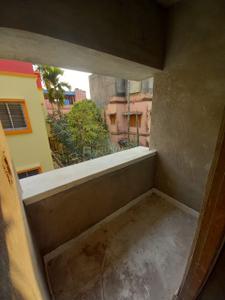 Balcony Image of 500 Sq.ft 1 BHK Apartment / Flat for sale in Thakurpukur Kolkata for Rs. 1400000