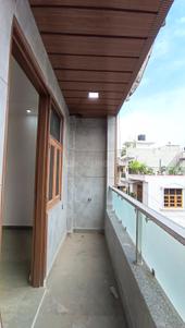 Balcony Image of 750 Sq.ft 3 BHK Builder Floor for rent in Dashrath Puri New Delhi for Rs. 25000