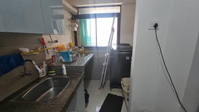 Kitchen Image of 1755 Sq.ft 3 BHK Apartment / Flat for sale in Saanvi Nirman Stellar, Bopal Ahmedabad for Rs. 11000000