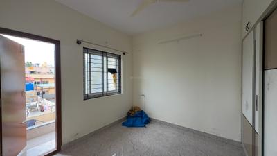 Bedroom Image of 600 Sq.ft 1 BHK Builder Floor for rent in HSR Layout Bengaluru for Rs. 30500