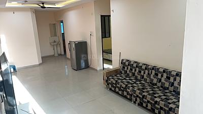 Living Room Image of 1100 Sq.ft 2 BHK Builder Floor for rent in Mahalakshmi Nagar Indore for Rs. 26000