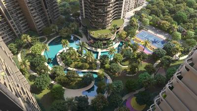 Balcony Image of 2049 Sq.ft 3 BHK Apartment / Flat for sale in KS One O 8, PR7 Airport Road Zirakpur for Rs. 14760000