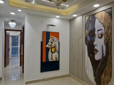 Living Room Image of 600 Sq.ft 2 BHK Apartment / Flat for sale in Dwarka Mor New Delhi for Rs. 4100000