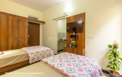 Bedroom Image of Olive Pg For Girls Sec-135 Candor in Sector 130, Noida