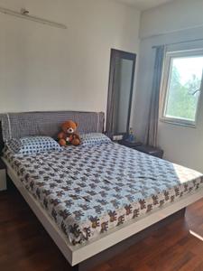 Bedroom Image of 600 Sq.ft 1 BHK Apartment / Flat for rent in Godrej Garden City, Chandkheda Ahmedabad for Rs. 22000