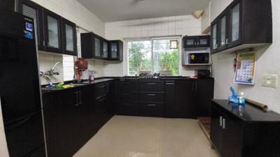Kitchen Image of 2000 Sq.ft 3 BHK Apartment / Flat for rent in Darode Blossom Bouleward, Koregaon Park Pune for Rs. 90000