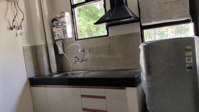 Kitchen Image of 712 Sq.ft 1 RK Builder Floor for rent in Sector 40 Gurgaon for Rs. 23000