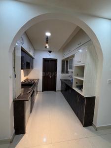 Kitchen Image of 1600 Sq.ft 3 BHK Duplex for rent in Aashima Divine City, Hoshangabad Road Bhopal for Rs. 22000