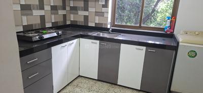 Kitchen Image of 650 Sq.ft 1 BHK Apartment / Flat for rent in Sangamvadi Pune for Rs. 32000