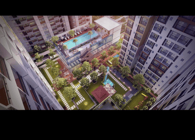 Image of 601 Sq.ft 2 BHK Apartment / Flat for rent in Navins Starwood Towers 2, Medavakkam, Chennai for Rs. 25000