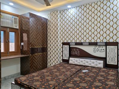 Bedroom Image of 1000 Sq.ft 3 BHK Builder Floor for rent in Dwarka Mor New Delhi for Rs. 35000