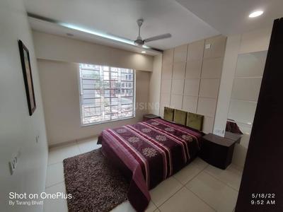 Bedroom Image of 1500 Sq.ft 3 BHK Apartment / Flat for sale in Pratham Bluets, New Alkapuri Vadodara for Rs. 6500000