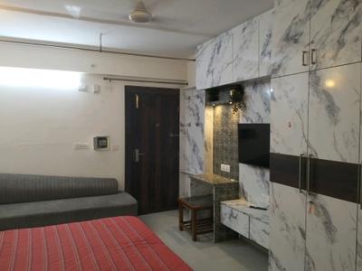 Bedroom Image of 364 Sq.ft 1 RK Apartment / Flat for rent in DLF Capital Greens Phase 1 And 2, Karampura New Delhi for Rs. 26000