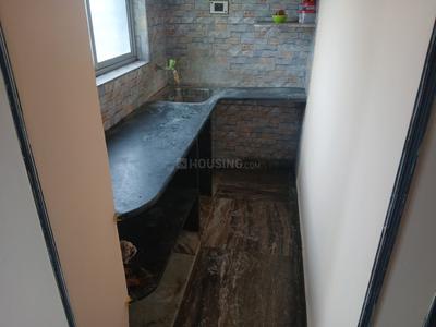 Kitchen Image of 550 Sq.ft 1 BHK Apartment / Flat for rent in Keshtopur Kolkata for Rs. 9000