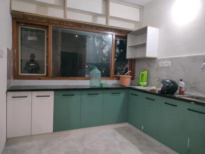 Kitchen Image of 600 Sq.ft 1 BHK Apartment / Flat for rent in Om Sai, Marathahalli Bengaluru for Rs. 26000