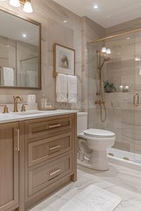 Bathroom Image of 2100 Sq.ft 3 BHK Duplex for rent in Unnati Palm Valley, Sector 12A Panchkula for Rs. 30000