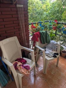 Balcony Image of 1160 Sq.ft 2 BHK Apartment / Flat for sale in Temple Tree Apartments, Halasuru Bengaluru for Rs. 14500000
