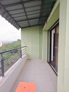 Balcony Image of 900 Sq.ft 2 BHK Apartment / Flat for rent in Eisha Erica, Dhayari Pune for Rs. 20000