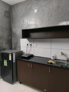 Kitchen Image of 450 Sq.ft 1 RK Apartment / Flat for rent in Indira Nagar Bengaluru for Rs. 22000