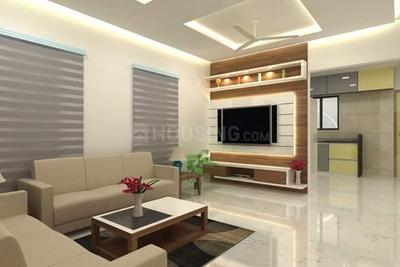 Hall Image of 1500 Sq.ft 3.5 BHK Independent House for rent in Ghatlodiya Ahmedabad for Rs. 25000