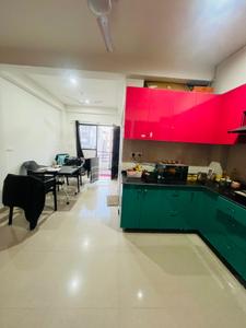 Kitchen Image of 740 Sq.ft 1 BHK Builder Floor for rent in Sector 46 Gurgaon for Rs. 25000