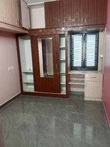 Bedroom Image of 1100 Sq.ft 2 BHK Builder Floor for rent in Vishnu Anandam Galaxy, Eluvapalli Hosur for Rs. 15500