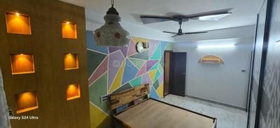 Bedroom Image of 1500 Sq.ft 3 BHK Apartment / Flat for rent in Kasturi Nagar Bengaluru for Rs. 57000