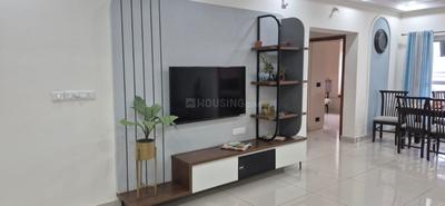 Hall Image of 1650 Sq.ft 3 BHK Apartment / Flat for rent in Habitat Eden Height, Hoodi Bengaluru for Rs. 75000